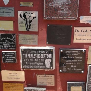 10. Memorial Wall - see names