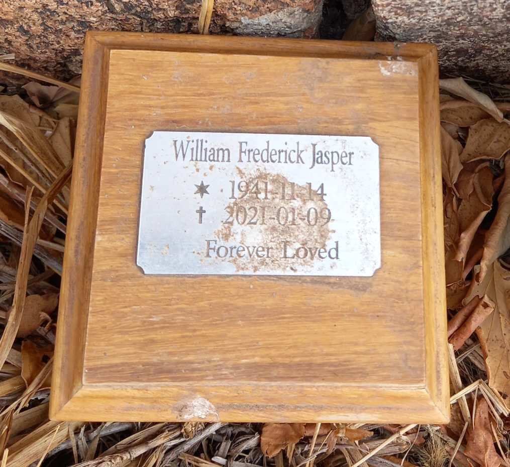 JASPER William Frederick 1941-2021