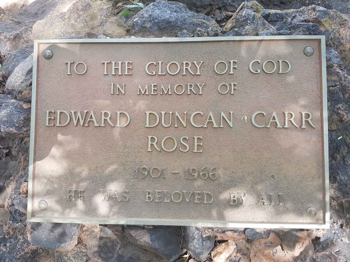 ROSE Edward Duncan Carr 1901-1966