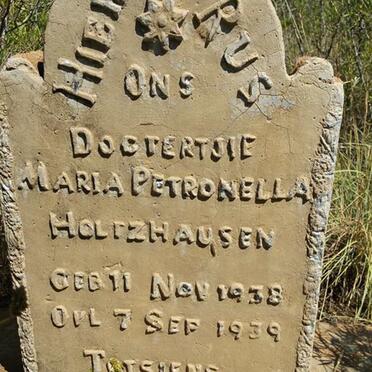 HOLTZHAUSEN Maria Petronella 1938-1939