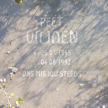 VILJOEN Peet 1945-1992