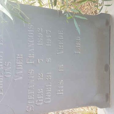 NIEUWOUDT Stefanus Francois 1892-1947