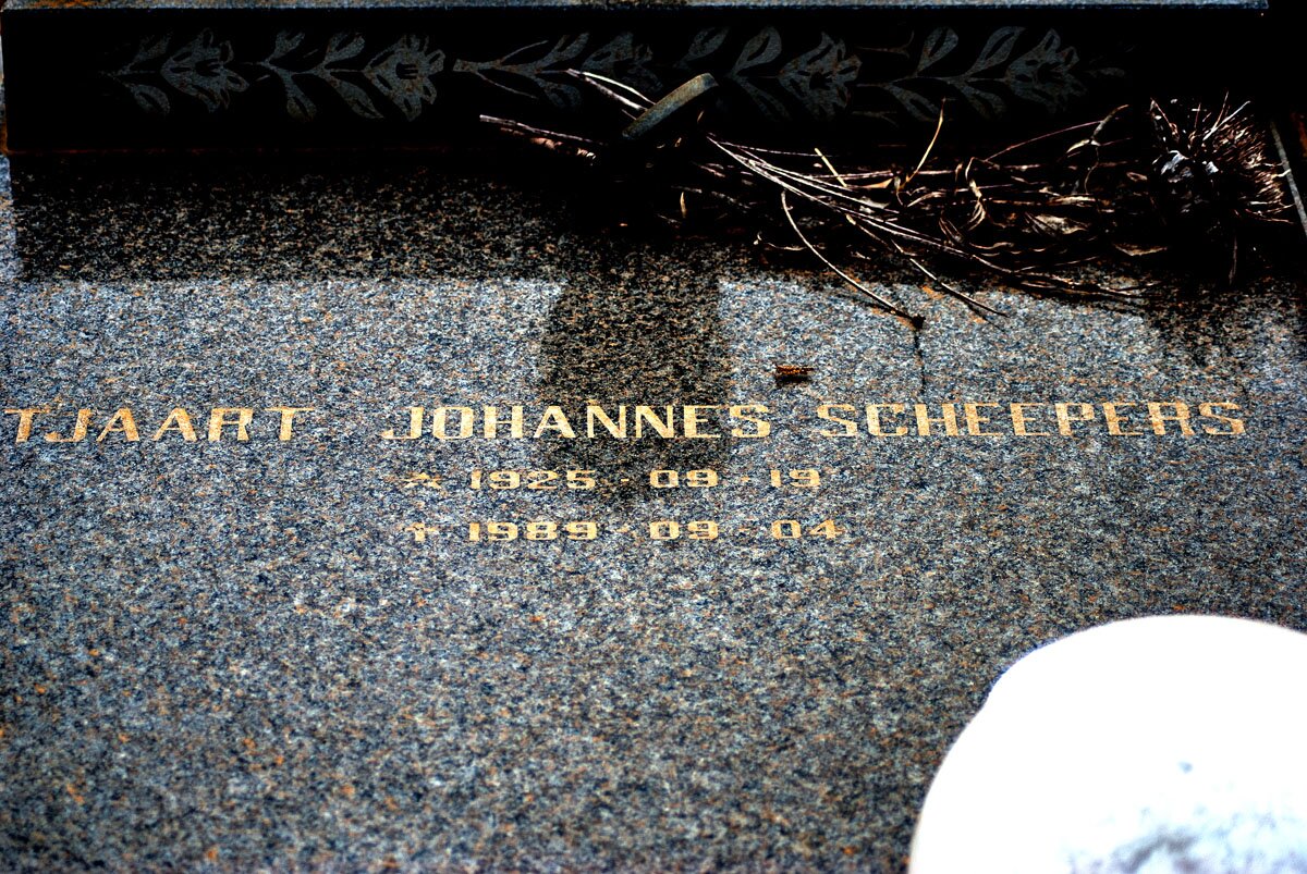 SCHEEPERS Tjaart Johannes 1925-1989