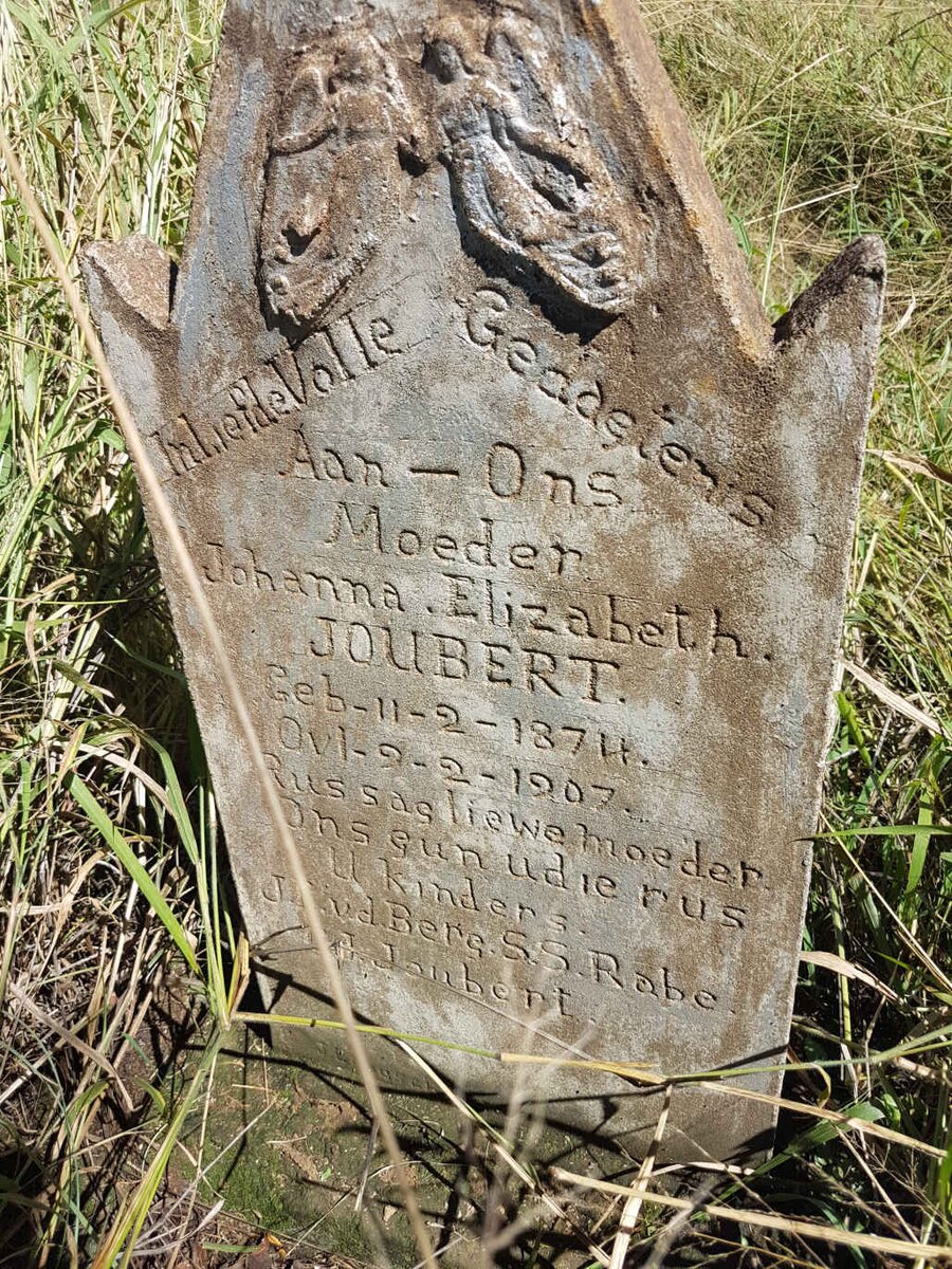 JOUBERT Johanna Elizabeth 1874-1907