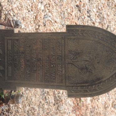 CLOETE Gerhardus Stefanus van Wyk 1916-1917