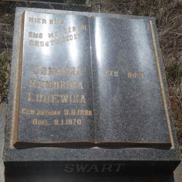 SWART Johanna Hendrina Lodewika 1888-1970