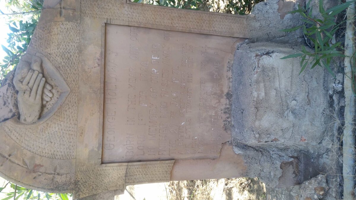 HOLLOWAY George 1880-1934