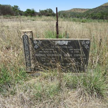 OBERHOLZER Adriaan Stephanus 1929-1980 &amp; Maria Cornelia J. V. VUUREN 1928-