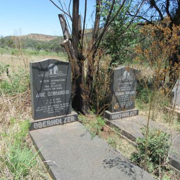 OBERHOLZER Arie Gerhardus 1915-1984 &amp; Johanna Francina MANS 1916-1982