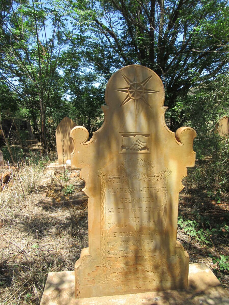 OBERHOLZER Claressa Gertruida nee DU TOIT 1908-1934