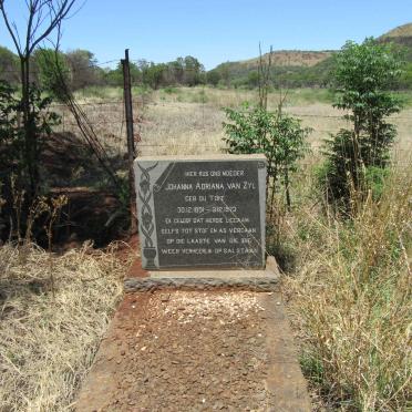 ZYL Johanna Adriana, van nee DU TOIT 1891-1973