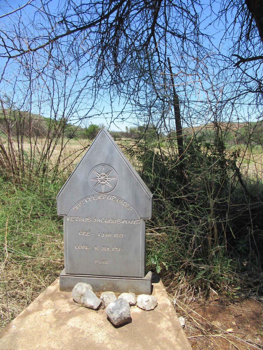 MANS Petrus Jacobus 1879-1951