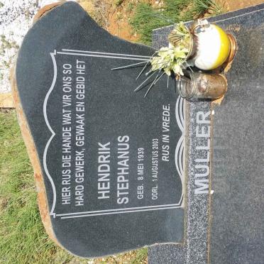 MULLER Hendrik Stephanus 1934-2003