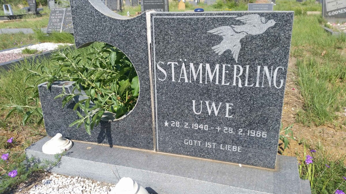 STAMMERLING Uwe 1940-1986