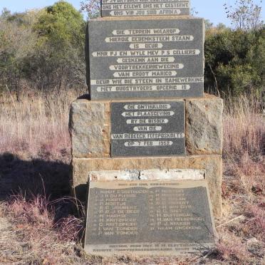 2. Slag van Kleinfontein Gedenkteken