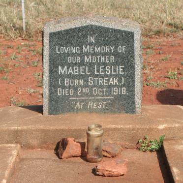 LESLIE Mabel nee STREAK -1918