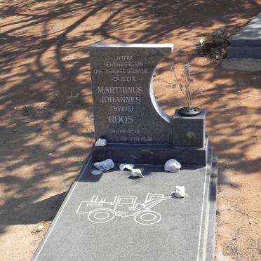 ROOS Marthinus Johannes 1998-2003