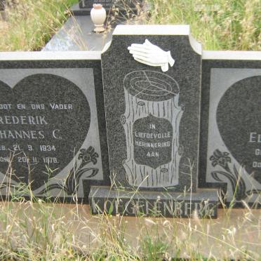 KOEGELENBERG Frederik Johannes C. 1934-1978 &amp; Heila Elizabeth S. 1937-