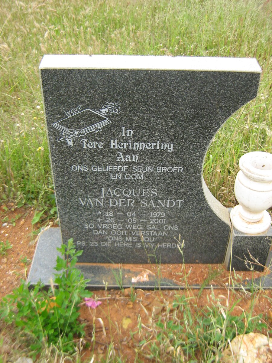 SANDT Jacques, van der 1979-2001