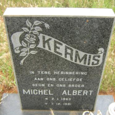 KERMIS Michel Albert 1963-1981