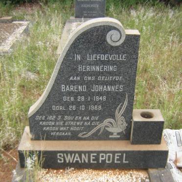 SWANEPOEL Barend Johannes 1949-1968