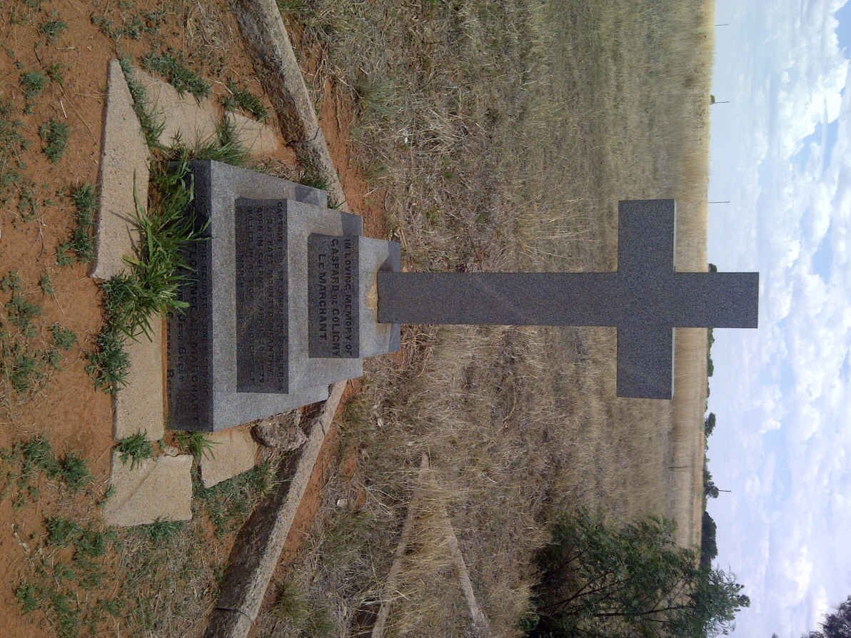 MARCHANT Caspard Coligny, le 1879-1902