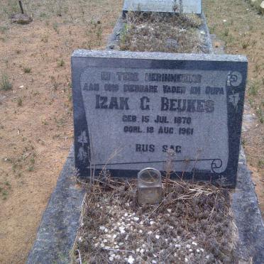BEUKES Izak G. 1870-1961