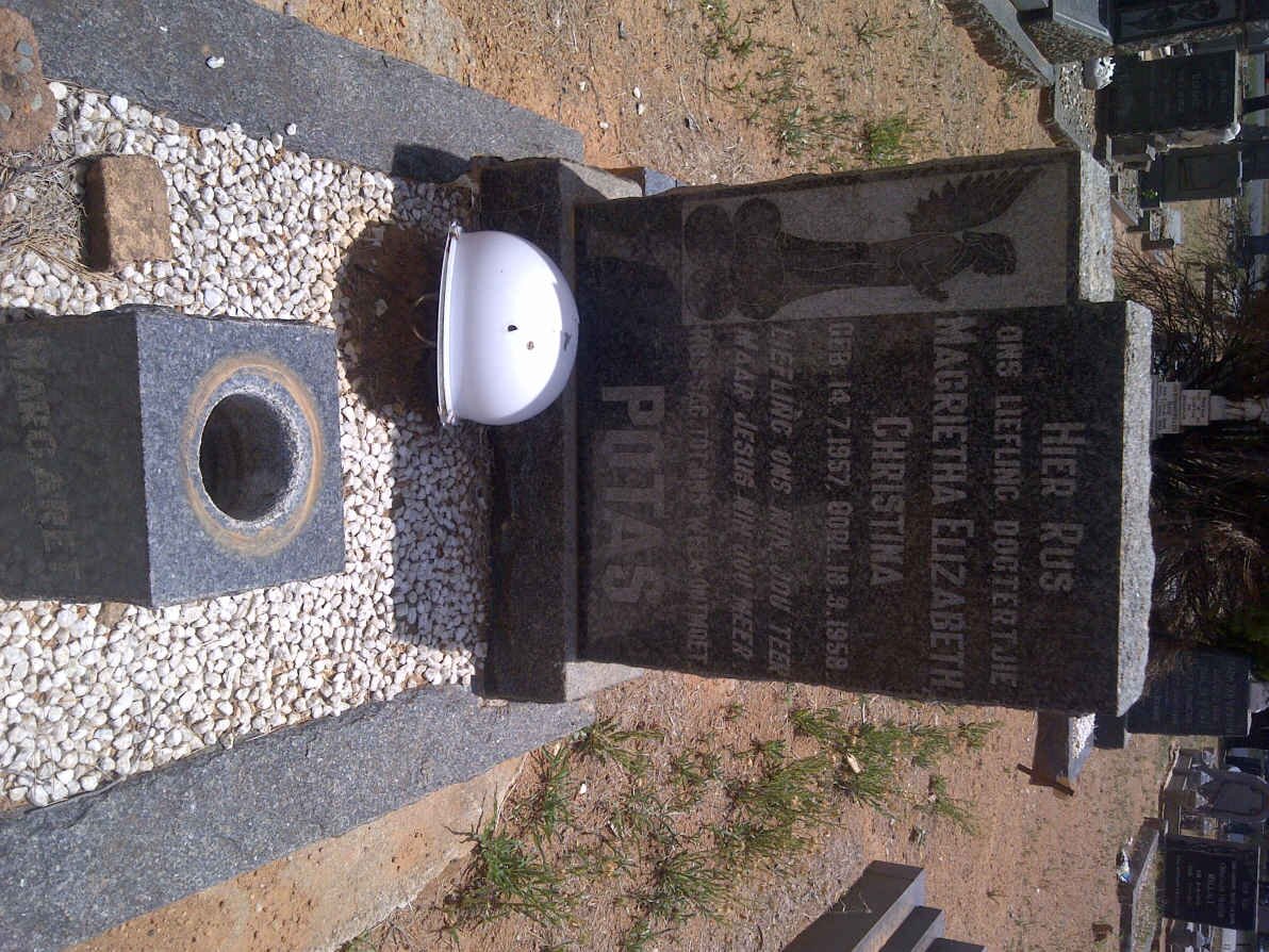 POTAS Magrietha Elizabeth Christina 1957-1958