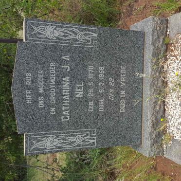 NEL Catharina J.A. 1870-1959