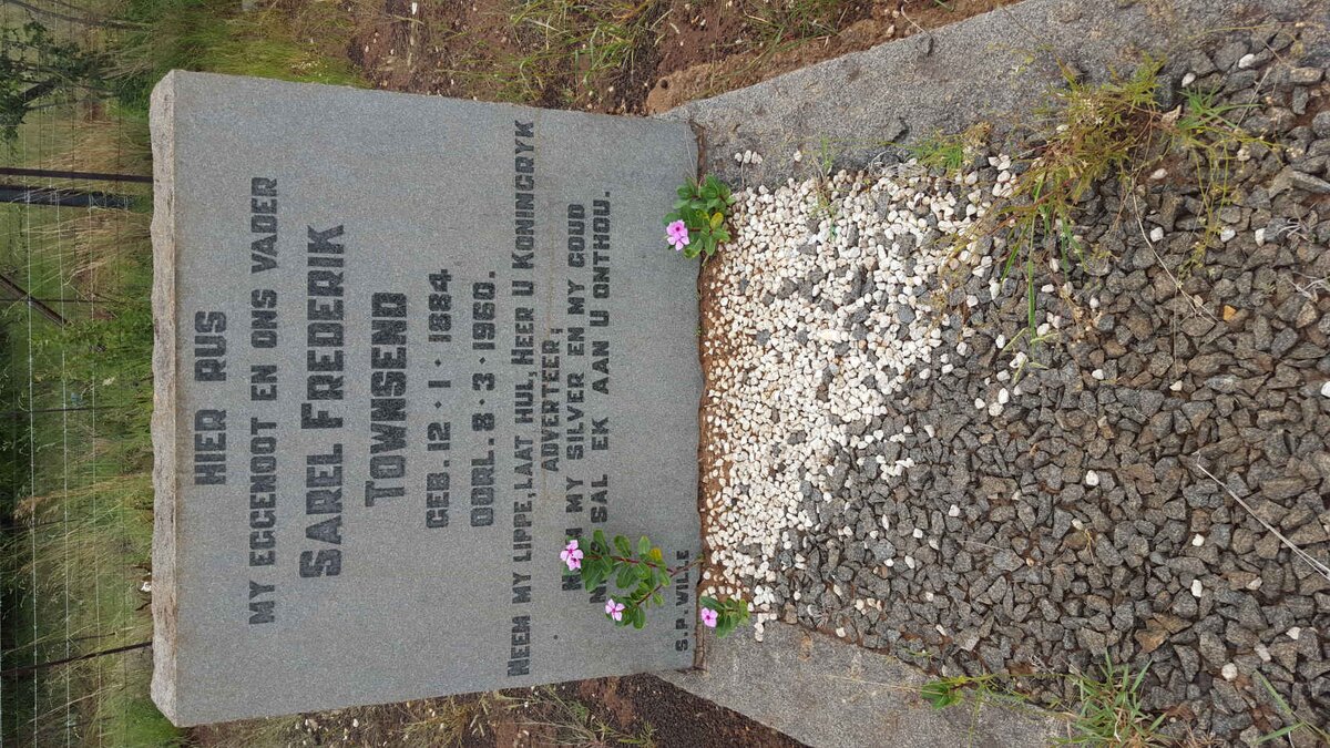 TOWNSEND Sarel Frederik 1884-1960