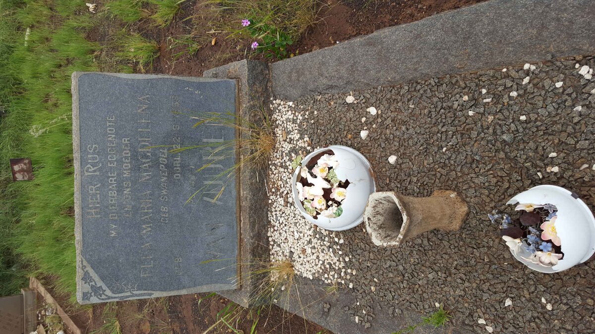 VUUREN Ella Maria Magdelena, van nee SWANEPOEL -1958