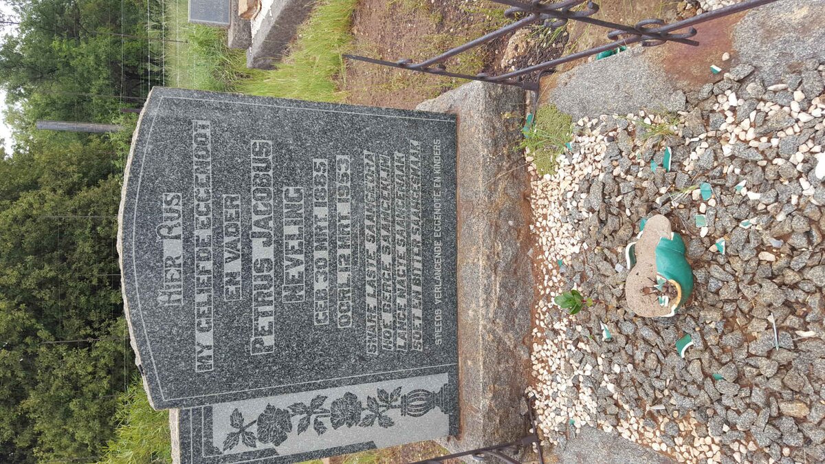 NEVELING Petrus Jacobus 1885-1953