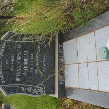 NIEUWOUDT Helena Cornelia Petronella 1894-1982