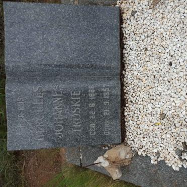 TROSKIE Hercules Johannes 1886-1957