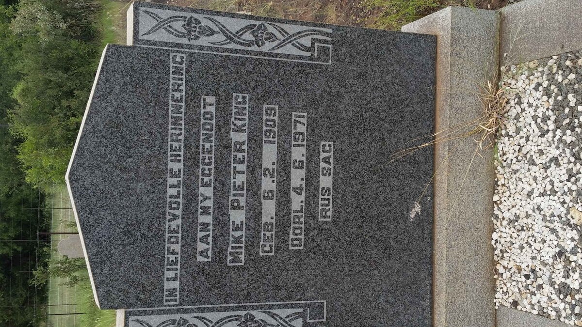 KING Mike Pieter 1909-1971