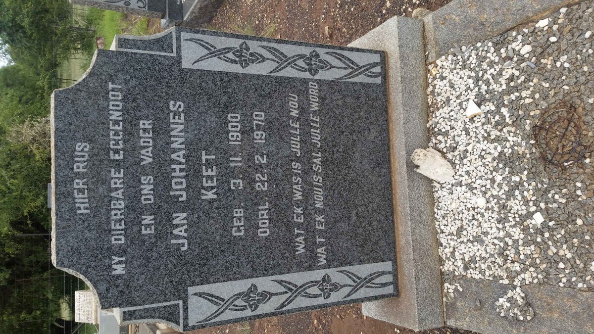 KEET Jan Johannes 1900-1970