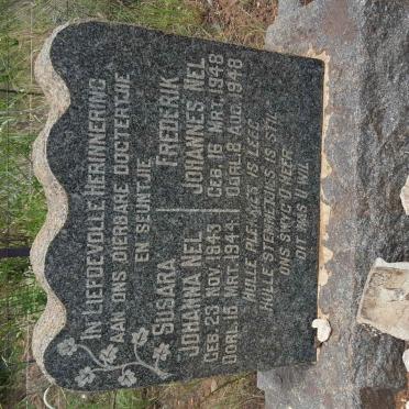 NEL Susara Johanna 1943-1944 :: NEL Frederik Johannes 1948-1948