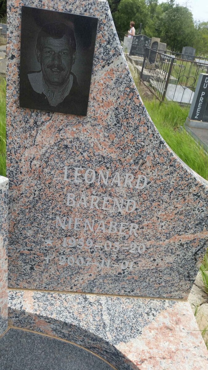 NIENABER Leonard Barend 1959-2007