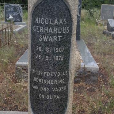 SWART Nicolaas Gerhardus 1907-1972
