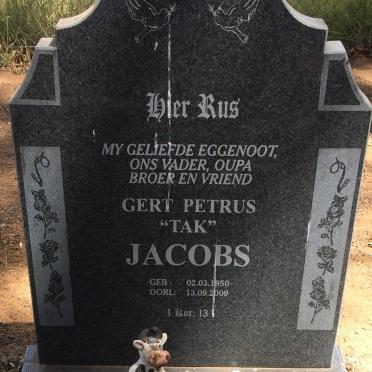 JACOBS Gert Petrus 1950-2009