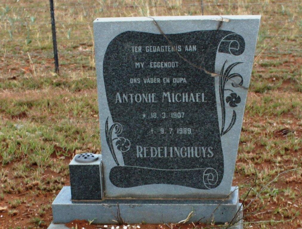 REDELINGHUYS Antonie Michael 1907-1989