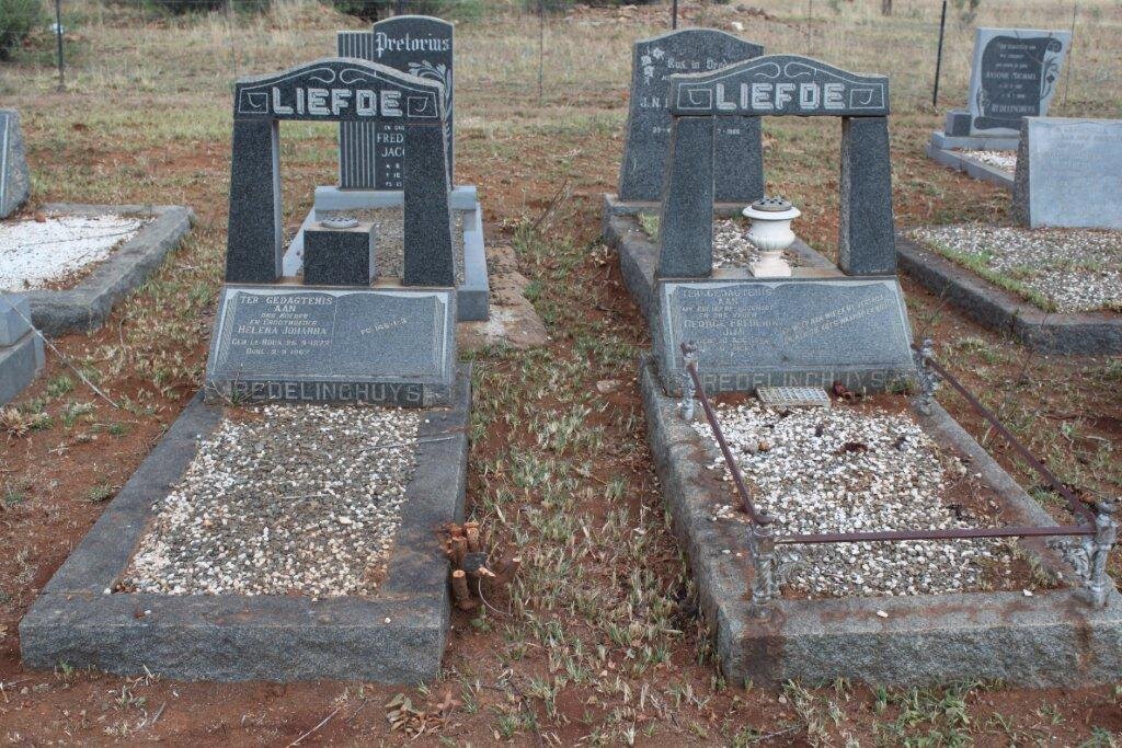 REDELINGHUYS George Frederik 1875-1949 &amp; Helena Johanna LE ROUX 1873-1967