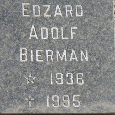 BIERMAN Edzard Adolf 1936-1995