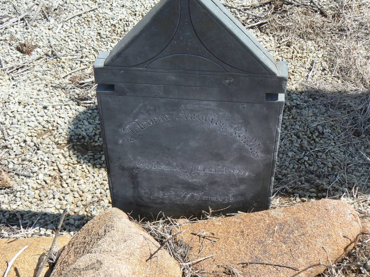 MULLER Johannes Andries 1897-1899