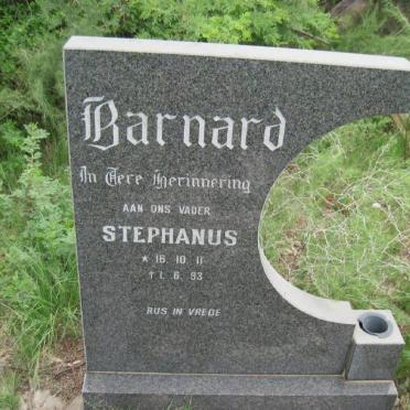 BARNARD Stephanus 1911-1993