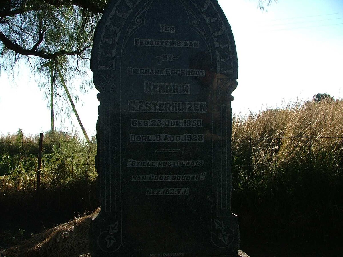 ESTERHUIZEN Hendrik C. 1858-1928