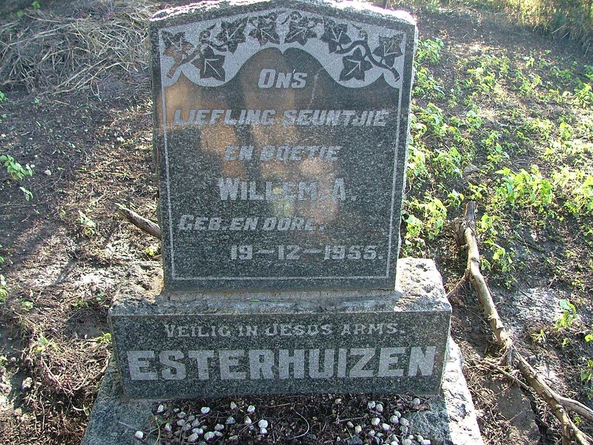 ESTERHUIZEN Willem A. 1955-1955