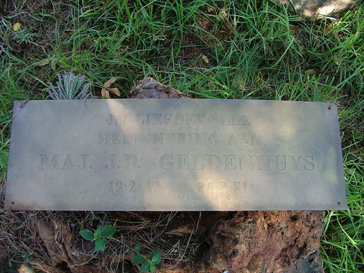 GELDENHUYS J.P. 1942-1981