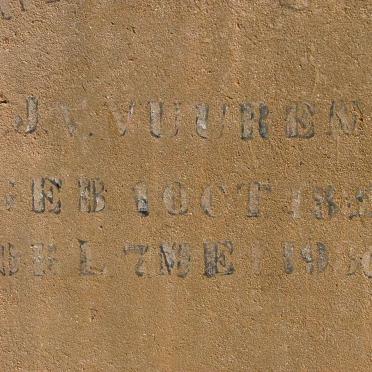 VUUREN G.J.J., J.v. 1882-1930