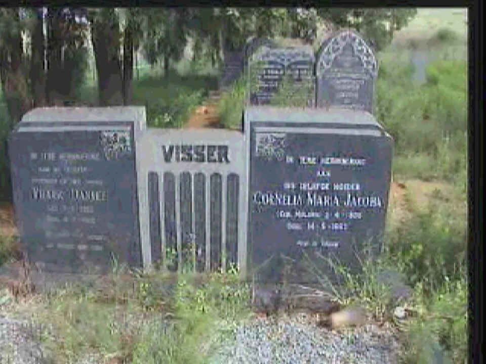 VISSER Pieter Daniel 1903-1962  &amp; Cornelia Maria Jacoba MULDER 1908-1993